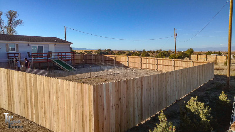 Wood Fencing Pueblo CO